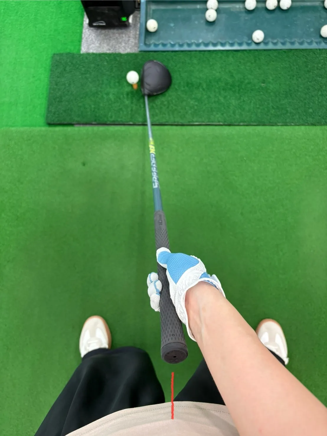 【レッスン13回目】重心が肝！久しぶりのドライバーレッスン🏌️‍♀️